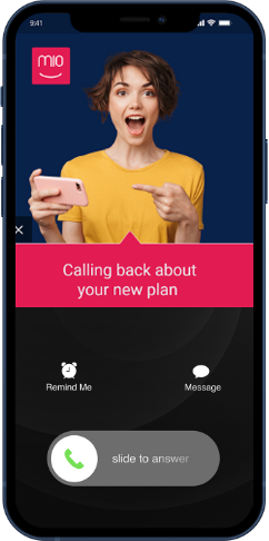 PicUp Call Screen